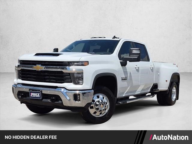 Summit White 2025 Chevrolet Silverado 3500HD Pickup Truck Four-Wheel Drive Automatic