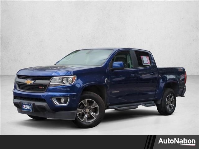 Laser Blue 2016 Chevrolet Colorado Z71 Crew Cab RWD Pickup Truck 4X2 6-Speed Automatic