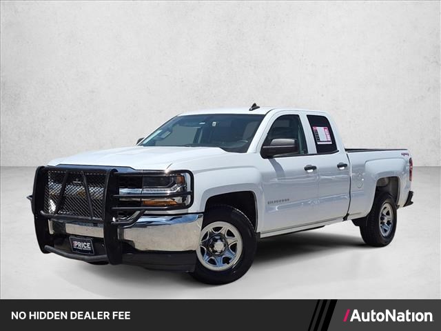 Summit White 2017 Chevrolet Silverado 1500 Pickup Truck Four-Wheel Drive 6-Speed Automatic