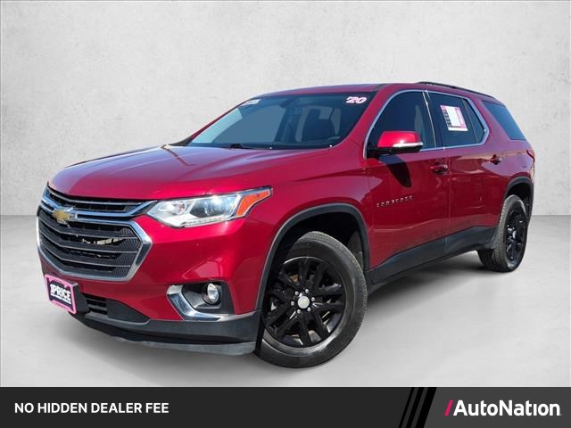 Cajun Red Tintcoat 2020 Chevrolet Traverse SUV / Crossover Front-Wheel Drive 9-Speed Automatic
