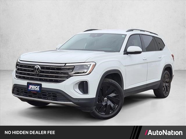 Pure White 2024 Volkswagen Atlas SUV / Crossover Front-Wheel Drive 8-Speed Automatic