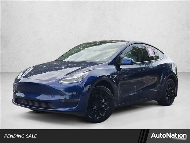 Blue 2023 Tesla Model Y Long Range AWD SUV / Crossover All-Wheel Drive Automatic
