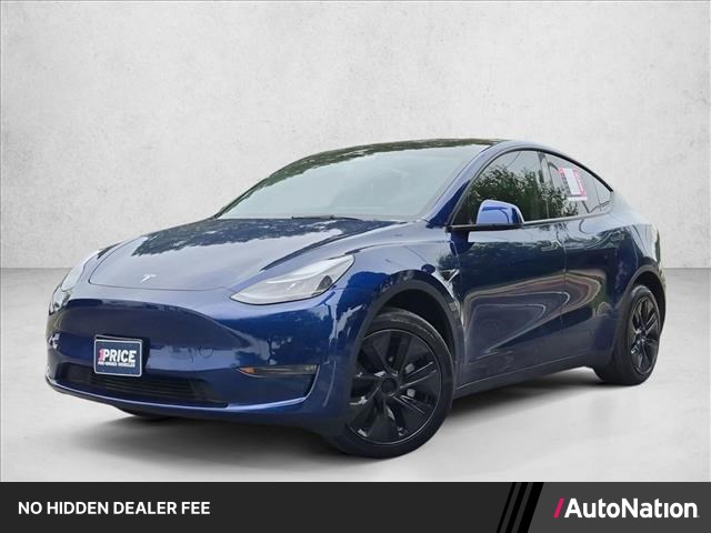 Deep Blue Metallic 2024 Tesla Model Y Long Range AWD SUV / Crossover All-Wheel Drive Automatic