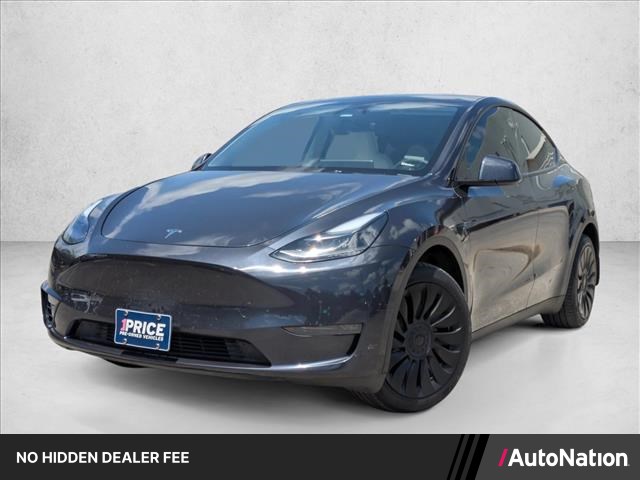 Solid Black 2024 Tesla Model Y SUV / Crossover All-Wheel Drive Automatic