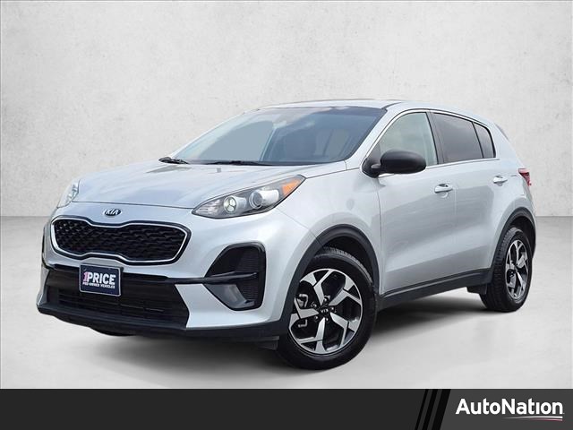 Sparkling Silver 2021 Kia Sportage LX FWD SUV / Crossover Front-Wheel Drive Automatic