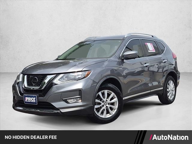 Gray (Gun Metallic) 2017 Nissan Rogue SV FWD SUV / Crossover Front-Wheel Drive Automatic