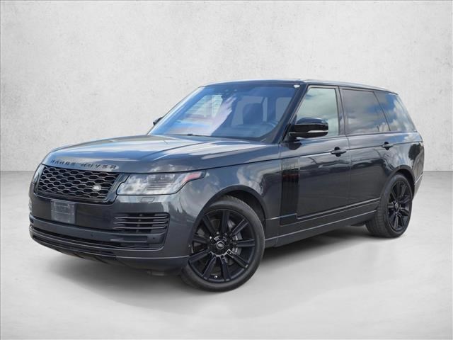 Santorini Black Metallic 2018 Land Rover Range Rover SUV / Crossover All-Wheel Drive 8-Speed Automatic