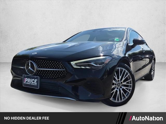 Night Black 2025 Mercedes-Benz CLA Coupe All-Wheel Drive Automatic