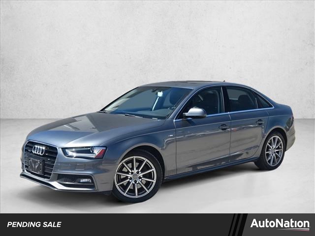Silver/Gray 2016 Audi A4 2.0T quattro Premium AWD Sedan All-Wheel Drive 8-Speed Automatic