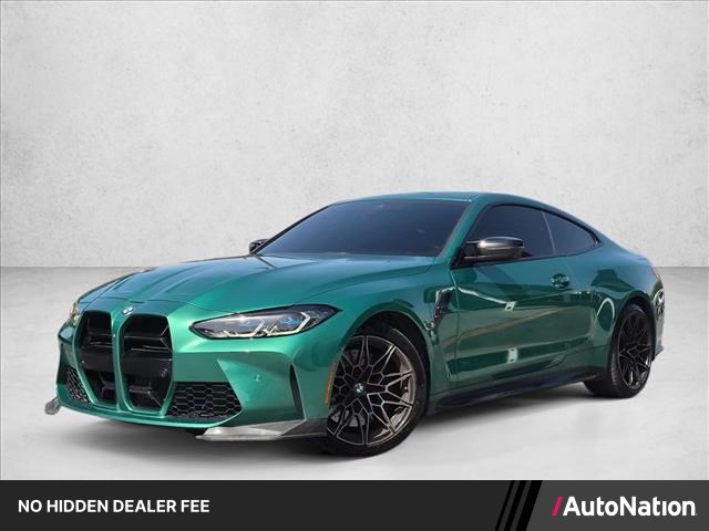 Isle Of Man Green Metallic 2024 BMW M4 Coupe All-Wheel Drive Automatic