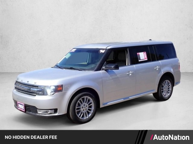 Ingot Silver Metallic 2014 Ford Flex SEL AWD SUV / Crossover All-Wheel Drive 6-Speed Automatic