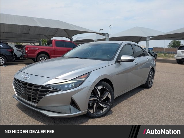 Shimmering Silver Pearl 2021 Hyundai Elantra Sedan Front-Wheel Drive Automatic