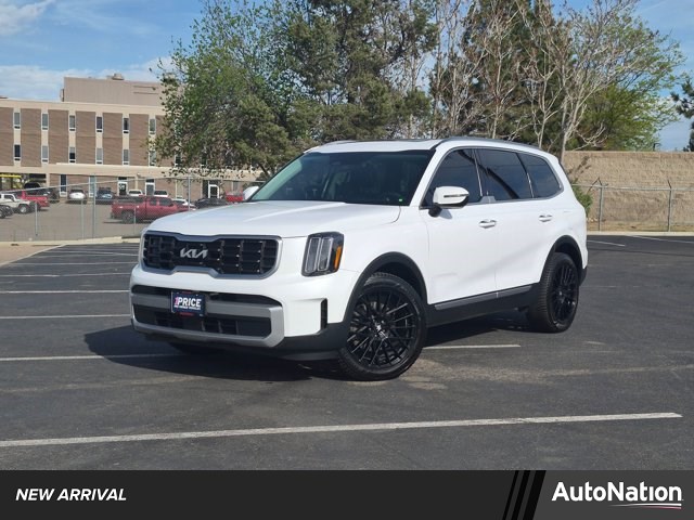 Glacial White Pearl 2023 Kia Telluride S AWD SUV / Crossover All-Wheel Drive Automatic