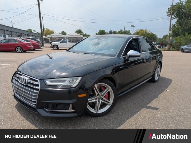 Mythos Black Metallic 2018 Audi S4 Sedan All-Wheel Drive Automatic