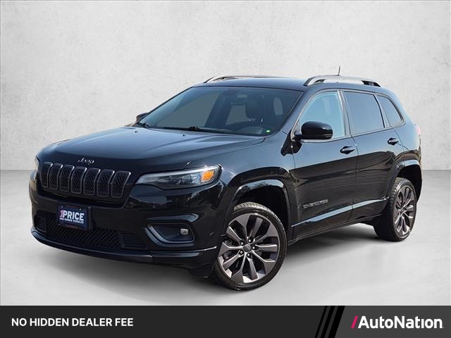 Diamond Black Crystal Pearlcoat 2020 Jeep Cherokee SUV / Crossover Four-Wheel Drive 9-Speed Automatic