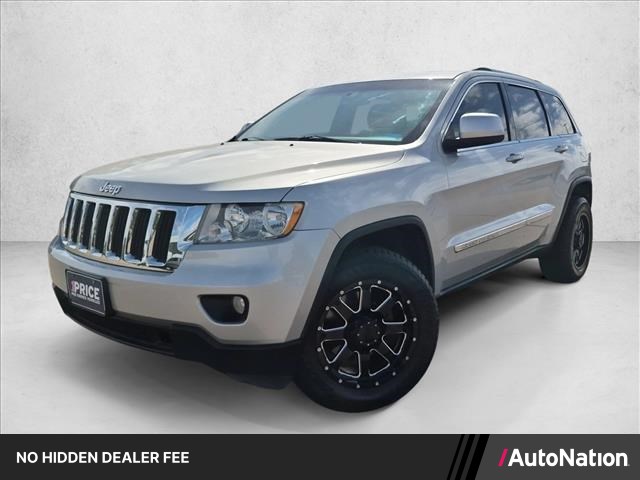 Bright Silver Metallic 2012 Jeep Grand Cherokee SUV / Crossover Four-Wheel Drive 5-Speed Automatic