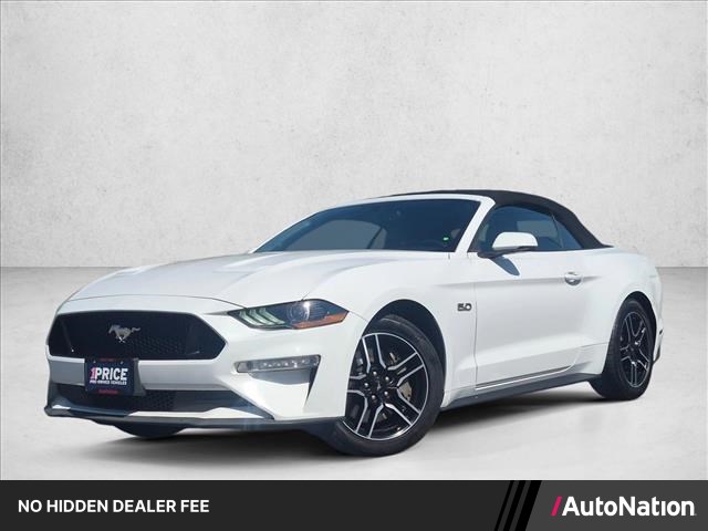 Oxford White 2020 Ford Mustang GT Premium Convertible RWD Convertible Rear-Wheel Drive Automatic
