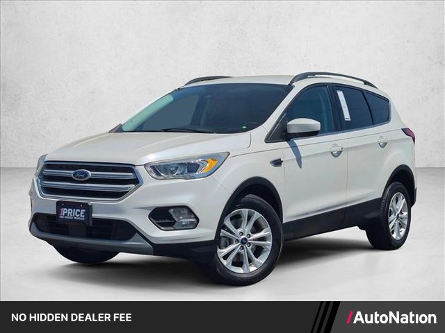White Platinum Metallic Tri-Coat 2019 Ford Escape SUV / Crossover All-Wheel Drive Automatic