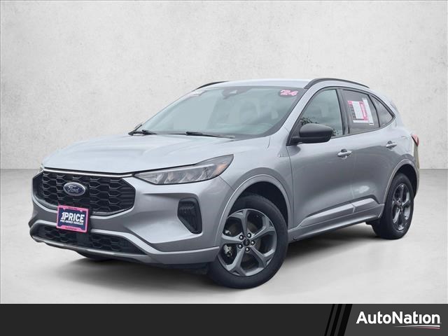 Iconic Silver Metallic 2024 Ford Escape ST-Line AWD SUV / Crossover All-Wheel Drive 8-Speed Automatic