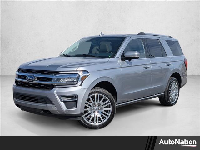 Iconic Silver Metallic 2023 Ford Expedition Limited 4WD SUV / Crossover Four-Wheel Drive Automatic