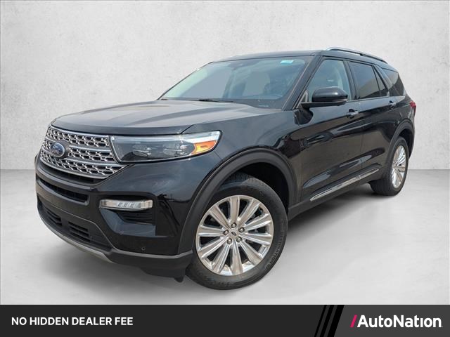 Agate Black Metallic 2020 Ford Explorer SUV / Crossover All-Wheel Drive Automatic