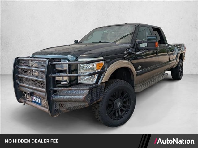 Green Gem Metallic 2014 Ford F-350 Super Duty Pickup Truck Four-Wheel Drive 6-Speed Automatic