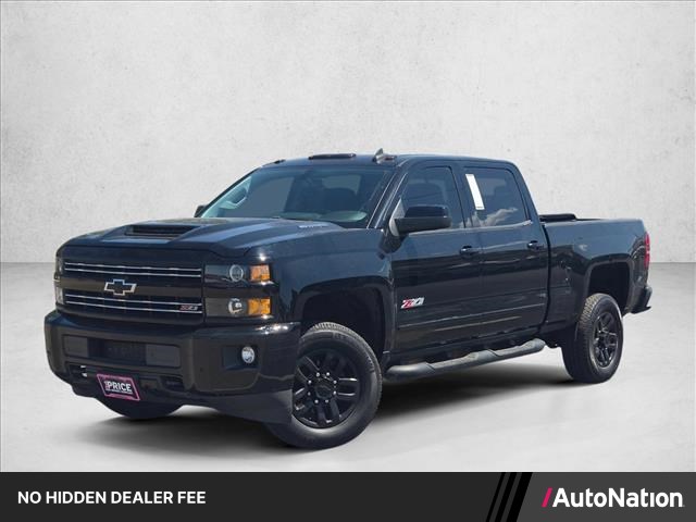 Black 2019 Chevrolet Silverado 2500HD Pickup Truck Four-Wheel Drive 6-Speed Automatic