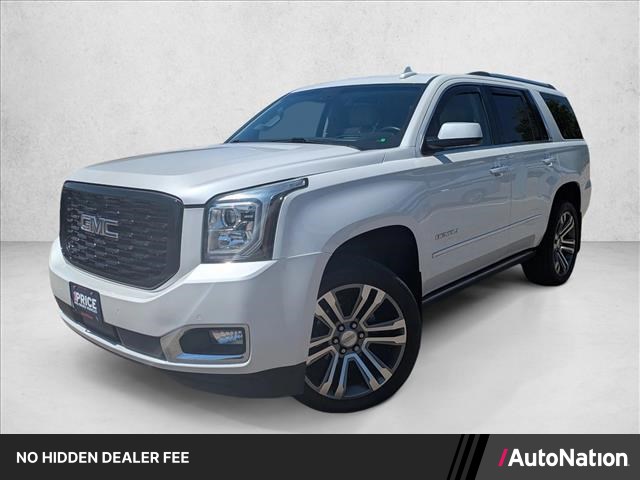 White Frost Tricoat 2017 GMC Yukon SUV / Crossover Four-Wheel Drive 8-Speed Automatic