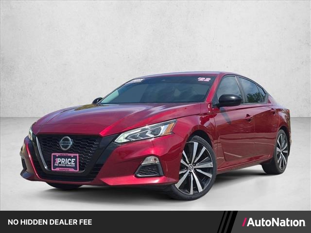 Red (Scarlet Ember Tintcoat) 2022 Nissan Altima Sedan Front-Wheel Drive Automatic