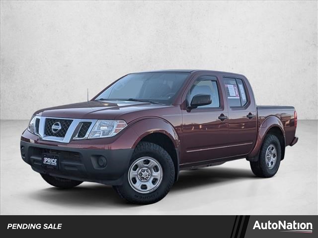 Cayenne Red 2018 Nissan Frontier S Crew Cab 4WD Pickup Truck Four-Wheel Drive Automatic