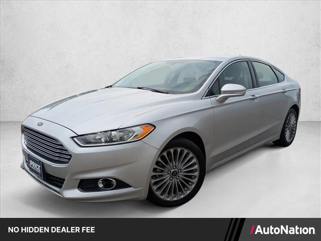 Ingot Silver Metallic 2014 Ford Fusion Sedan Front-Wheel Drive 6-Speed Automatic