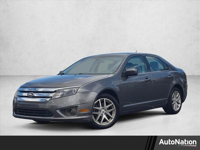 Sterling Gray Metallic 2012 Ford Fusion SEL Sedan Front-Wheel Drive 6-Speed Automatic