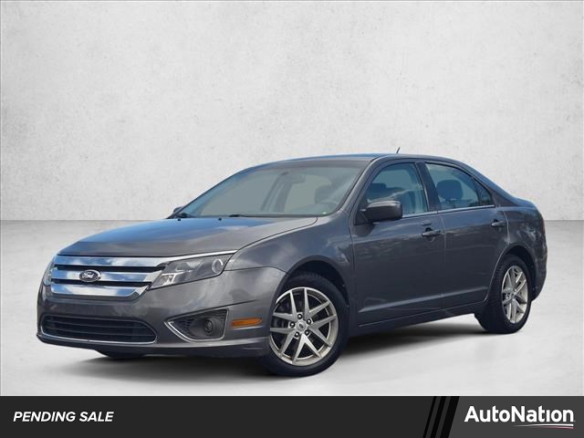 Sterling Gray Metallic 2012 Ford Fusion SEL Sedan Front-Wheel Drive 6-Speed Automatic