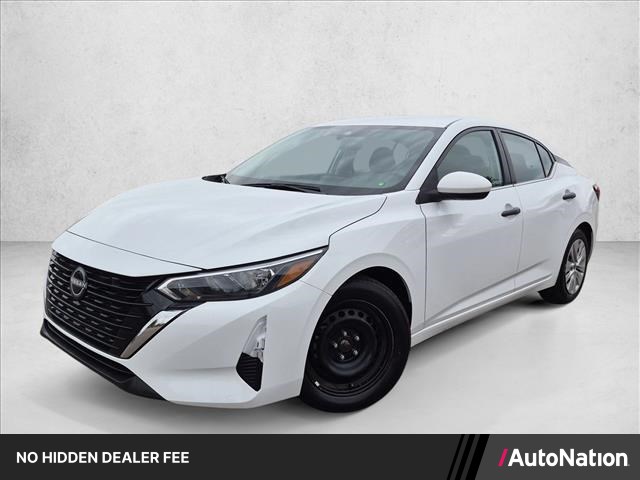 White (Fresh Powder) 2024 Nissan Sentra Sedan Front-Wheel Drive Automatic