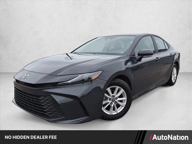 Black 2025 Toyota Camry Sedan Front-Wheel Drive Automatic