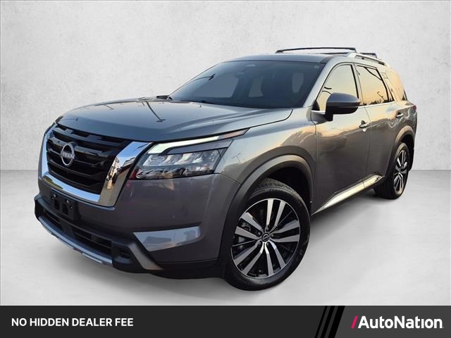 Gray (Gun Metallic) 2025 Nissan Pathfinder SUV / Crossover All-Wheel Drive Automatic