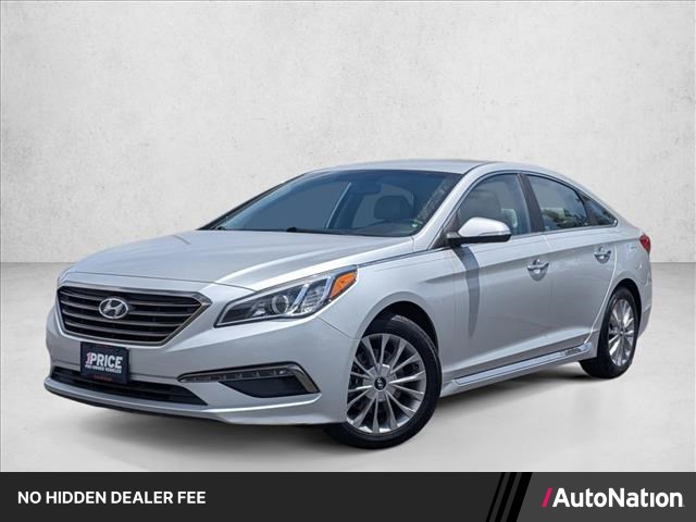 Symphony Silver 2015 Hyundai Sonata Limited FWD Sedan Front-Wheel Drive Automatic