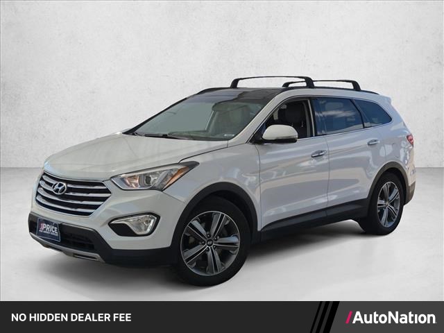 Monaco White 2015 Hyundai Santa Fe SUV / Crossover All-Wheel Drive Automatic