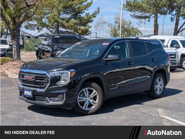 Black (Ebony Twilight Metallic) 2024 GMC Terrain SLE AWD SUV / Crossover All-Wheel Drive 9-Speed Automatic