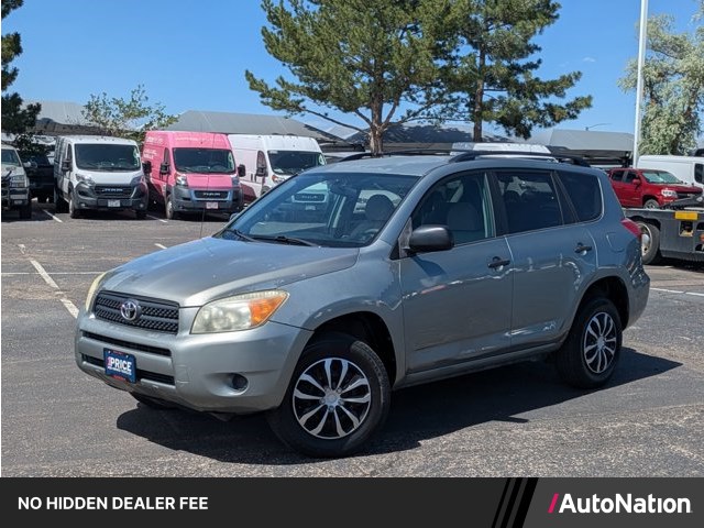 Silver/Gray 2007 Toyota RAV4 Base SUV / Crossover Front-Wheel Drive Automatic