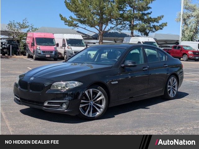 Azurite Black Metallic 2016 BMW 5 Series 528i Sedan RWD Sedan Rear-Wheel Drive Automatic