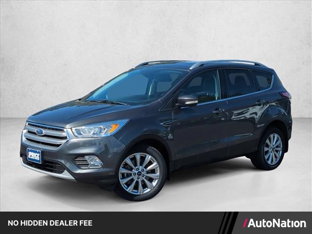 Gray (Magnetic Metallic) 2017 Ford Escape SUV / Crossover All-Wheel Drive 6-Speed Automatic