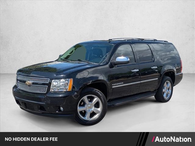 Black 2010 Chevrolet Suburban 1500 LTZ RWD SUV / Crossover 4X2 6-Speed Automatic