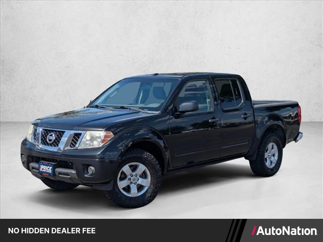 Super Black 2013 Nissan Frontier Pickup Truck Four-Wheel Drive Automatic