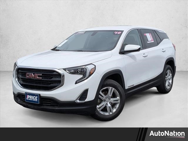 Summit White 2019 GMC Terrain SLE AWD SUV / Crossover Four-Wheel Drive 9-Speed Automatic