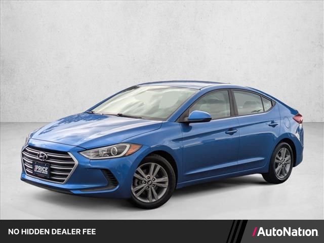 Electric Blue 2018 Hyundai Elantra Sedan Front-Wheel Drive Automatic