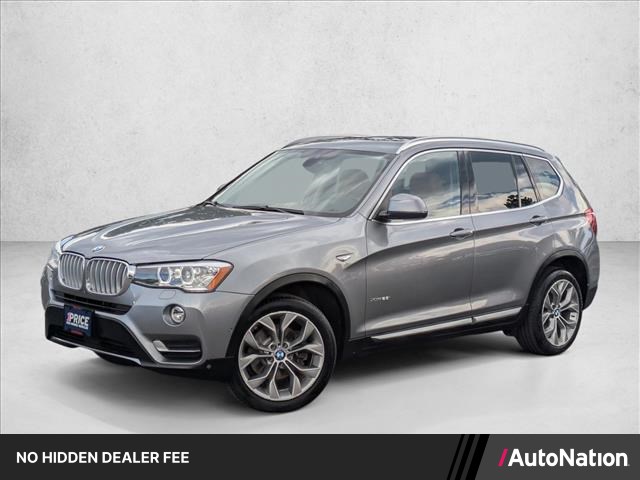 Space Gray Metallic 2017 BMW X3 SUV / Crossover All-Wheel Drive Automatic
