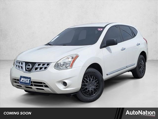 Pearl White 2013 Nissan Rogue S AWD SUV / Crossover All-Wheel Drive Automatic