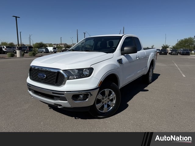 Oxford White 2020 Ford Ranger XLT SuperCab 4WD Pickup Truck Four-Wheel Drive Automatic