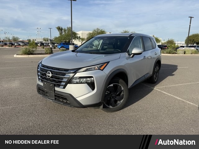 Brilliant Silver Metallic 2025 Nissan Rogue SUV / Crossover All-Wheel Drive Automatic